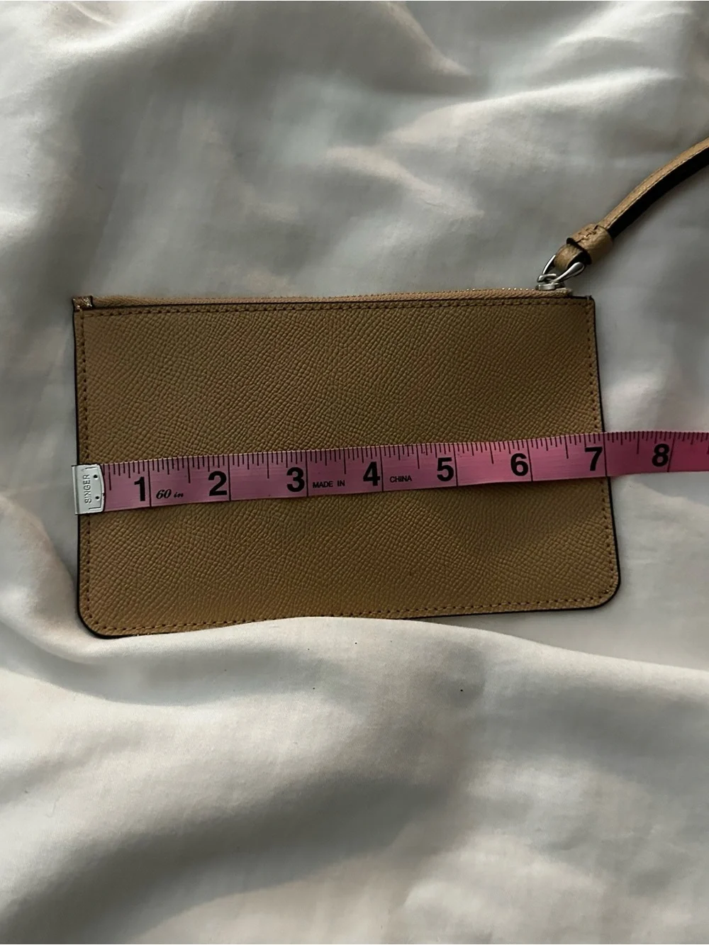 Sparkly Gold Coach Clutch